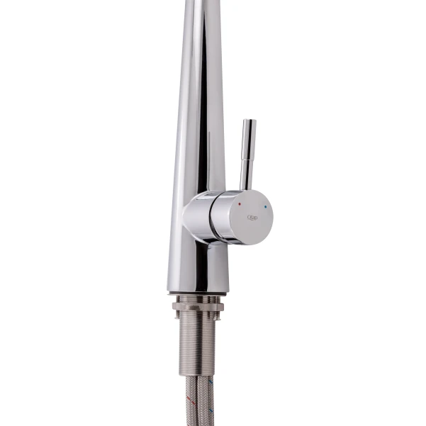 Змішувач для кухні Qtap Grand QTGRABCR007F Chrome/Black - 3 фото