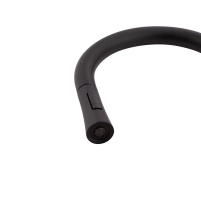 Смеситель для кухни Qtap Baruska с выдвижным изливом QTBAR9137103UB Black Matt - 5 фото