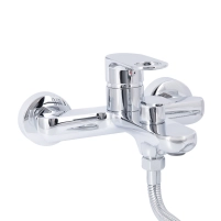 Смеситель для ванны Qtap Jay (c душевым гарнитуром) QTJAY259CRM45541 Chrome - 2 фото