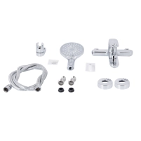 Смеситель для ванны Qtap Jay (c душевым гарнитуром) QTJAY259CRM45541 Chrome - 6 фото