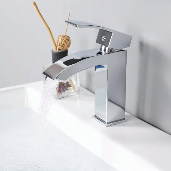 Смеситель для раковины Qtap Swan Cascada QTSWA270CRM45564 Chrome - 7 фото