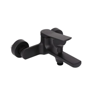 Змішувач для ванни Qtap Stenava New (з душовим гарнітуром) QTSTE259CRM45537 Chrome