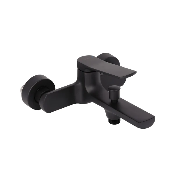 Змішувач для ванни Qtap Stenava New (з душовим гарнітуром) QTSTE259CRM45537 Chrome