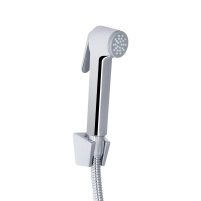 Змішувач для раковини Qtap Grand (з гігієнічним душем) QTGRA272CRW45671 Chrome/White - 3 фото