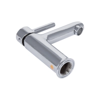 Змішувач для раковини Qtap Grand (з гігієнічним душем) QTGRA272CRW45671 Chrome/White - 4 фото