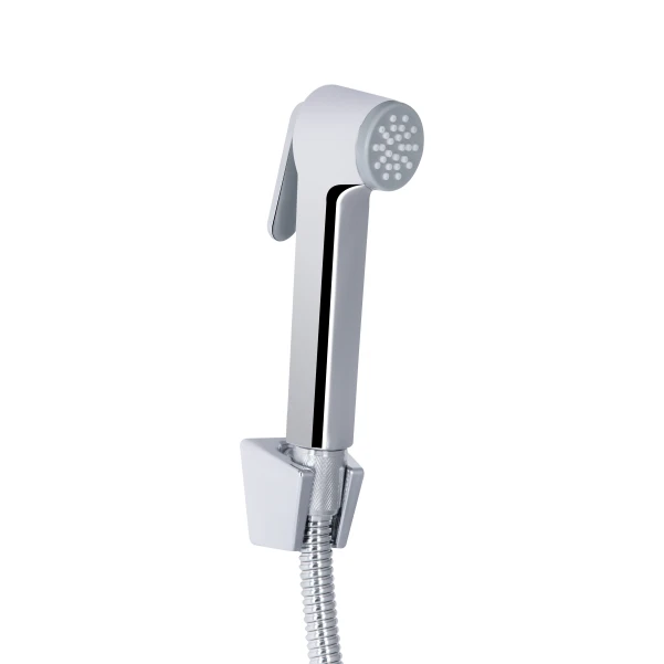 Змішувач для раковини Qtap Grand (з гігієнічним душем) QTGRA272CRW45671 Chrome/White - 3 фото