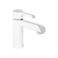 Смеситель для раковины Qtap Grand (с гигиеническим душем) QTGRA272CRW45671 Chrome/White - 2 фото