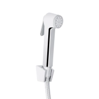 Смеситель для раковины Qtap Grand (с гигиеническим душем) QTGRA272CRW45671 Chrome/White - 3 фото