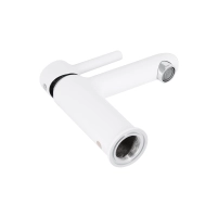 Смеситель для раковины Qtap Grand (с гигиеническим душем) QTGRA272CRW45671 Chrome/White - 4 фото