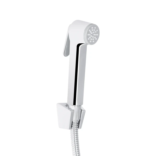 Смеситель для раковины Qtap Grand (с гигиеническим душем) QTGRA272CRW45671 Chrome/White - 3 фото