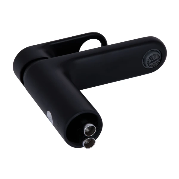 Смеситель для раковины Qtap Jay QTJAY270BLM45545 Black Matt - 2 фото