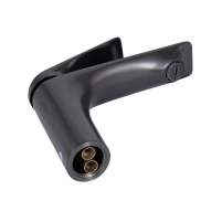 Смеситель для раковины Qtap Vlasta New QTVLA270GMB45641 Gunmetal Black PVD - 2 фото