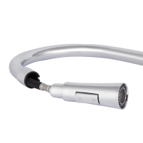 Смеситель для кухни Qtap Vlasta New с выдвижным изливом QTVLA344CRM45646 Chrome - 5 фото