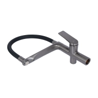 Змішувач для кухні Qtap Zdenek QTZDN9032103FC Brushed Nickel PVD - 7 фото
