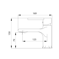 Смеситель для раковины Qtap Taurus QTTAU270CRM45659 Chrome - 1 фото