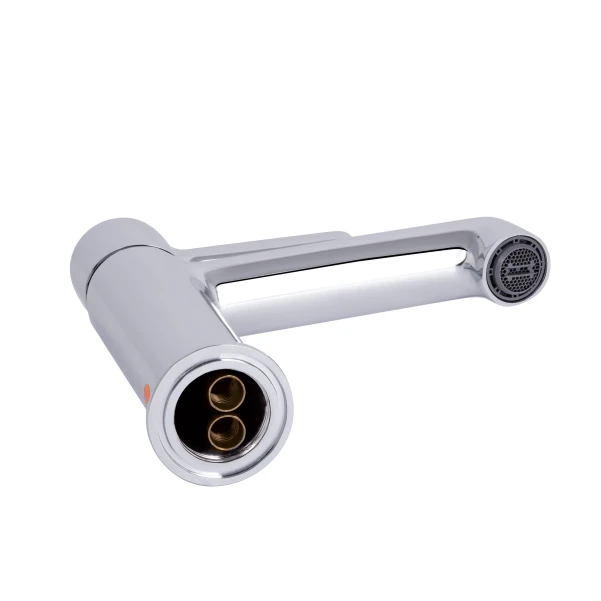 Змішувач для раковини Qtap Evia QTEVI2701CRM47576 Chrome - 2 фото