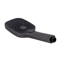 Смеситель для ванны Qtap Gemini (c душевым гарнитуром) QTGEM259GMB45684 Gunmetal Black PVD - 4 фото