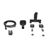 Смеситель для ванны Qtap Gemini (c душевым гарнитуром) QTGEM259GMB45684 Gunmetal Black PVD - 6 фото