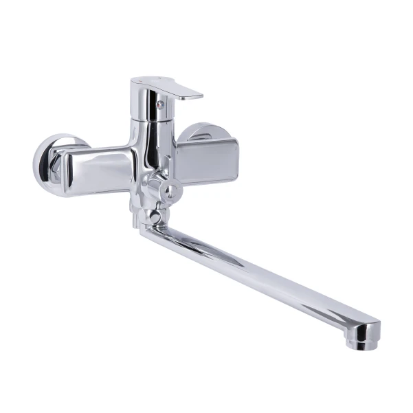 Змішувач для ванни Qtap Tern (c душевым гарнитуром) QTTER259CRM47586 Chrome - 2 фото