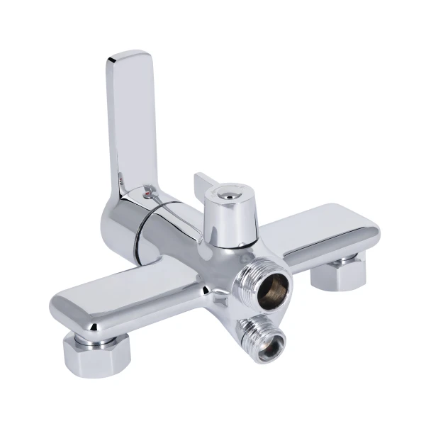 Змішувач для ванни Qtap Tern (c душевым гарнитуром) QTTER259CRM47586 Chrome - 3 фото