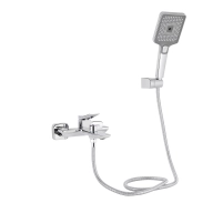 Смеситель для ванны Qtap Presto (c душевым гарнитуром) QTPRE259CRM45574 Chrome