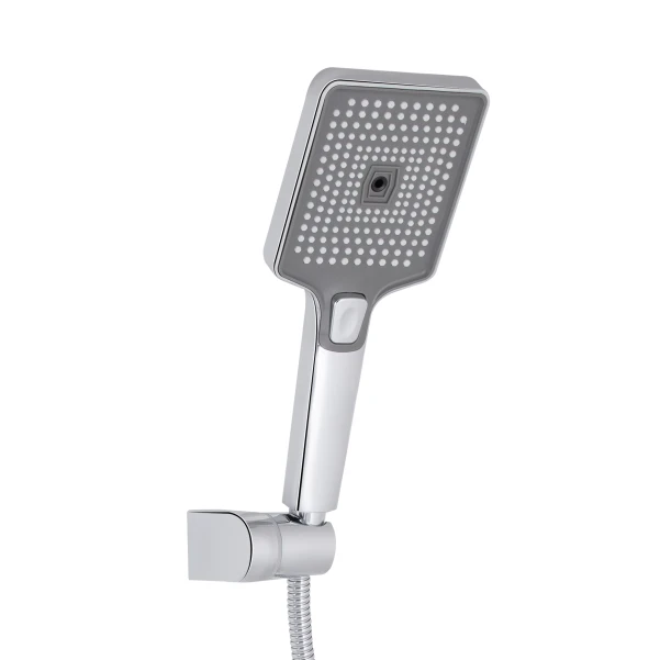 Змішувач для ванни Qtap Presto (з душовим гарнітуром) QTPRE259CRW45579 Chrome/White - 3 фото