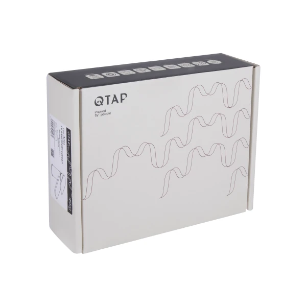 Смеситель для раковины Qtap Presto QTPRE270GRP45581 Graphite - 4 фото