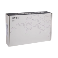 Смеситель для раковины Qtap Presto высокий QTPRE269GRP45582 Graphite - 5 фото