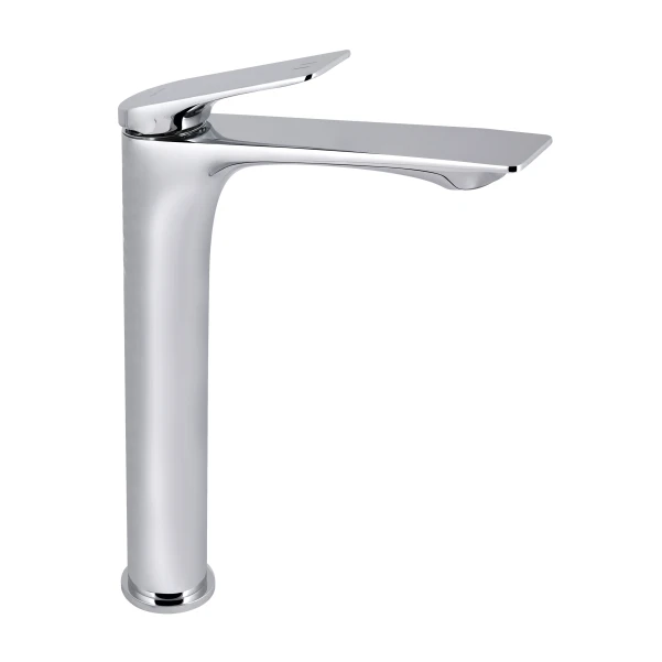 Змішувач для раковини Qtap Vlasta New високий QTVLA269GMB45653 Gunmetal Black PVD