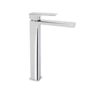 Змішувач для раковини Qtap Gemini високий QTGEM269GMB45680 Gunmetal Black PVD