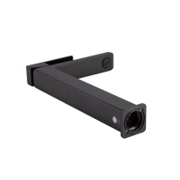 Смеситель для раковины Qtap Gemini высокий QTGEM269GMB45680 Gunmetal Black PVD - 2 фото