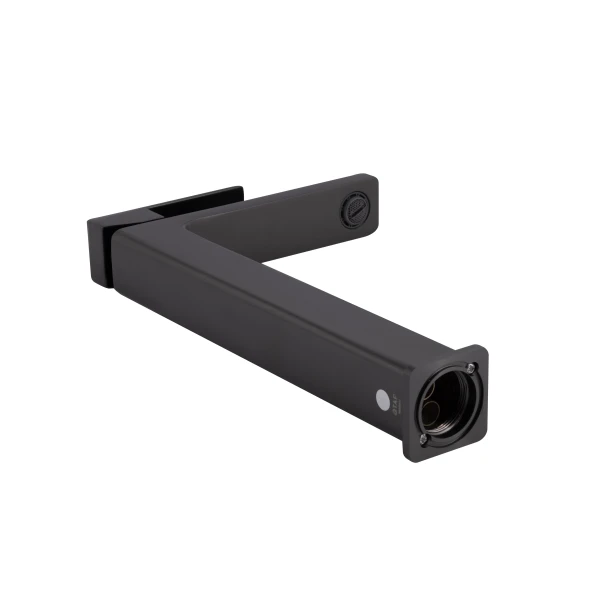 Смеситель для раковины Qtap Gemini высокий QTGEM269GMB45680 Gunmetal Black PVD - 2 фото
