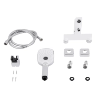 Змішувач для ванни Qtap Gemini (з душовим гарнітуром) QTGEM259GMB45684 Gunmetal Black PVD - 5 фото