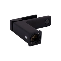 Смеситель для раковины Qtap Gemini (с гигиеническим душем) QTGEM272BLM45690 Black Matt - 4 фото
