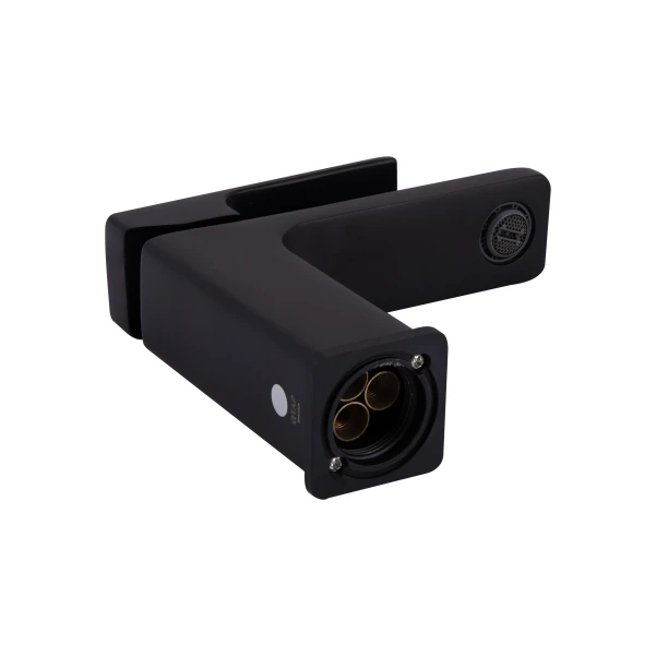 Смеситель для раковины Qtap Gemini (с гигиеническим душем) QTGEM272BLM45690 Black Matt - 4 фото