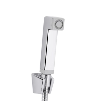 Смеситель для раковины Qtap Gemini (с гигиеническим душем) QTGEM272CRW45691 Chrome/White - 3 фото