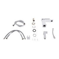Смеситель для раковины Qtap Gemini (с гигиеническим душем) QTGEM272CRW45691 Chrome/White - 6 фото