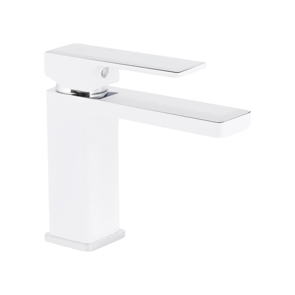 Смеситель для раковины Qtap Gemini (с гигиеническим душем) QTGEM272CRW45691 Chrome/White - 2 фото
