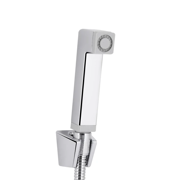 Смеситель для раковины Qtap Gemini (с гигиеническим душем) QTGEM272CRW45691 Chrome/White - 3 фото