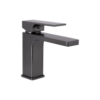 Змішувач для раковини Qtap Gemini QTGEM270BLM45674 Black Matt - 2 фото