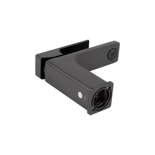 Змішувач для раковини Qtap Gemini QTGEM270BLM45674 Black Matt - 4 фото