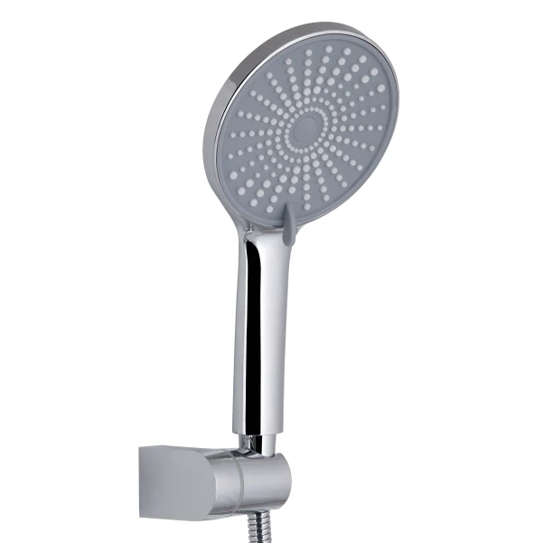 Змішувач для ванни Qtap Swan Cascada з поворотним виливом (з душовим гарнітуром) QTSWA260CRM45565 Chrome - 3 фото