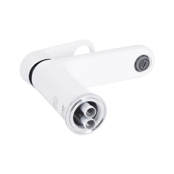 Смеситель для раковины Qtap Jay QTJAY270CRW45551 Chrome/White - 2 фото