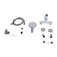 Смеситель для ванны Qtap Jay (c душевым гарнитуром) QTJAY259CRW45553 Chrome/White - 4 фото