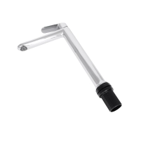 Змішувач для раковини Qtap Gemini (з гігієнічним душем) QTGEM272BLM45690 Black Matt - 4 фото