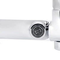 Змішувач для ванни Qtap Gemini (з душовим гарнітуром) QTGEM259CRM45681 Chrome - 6 фото