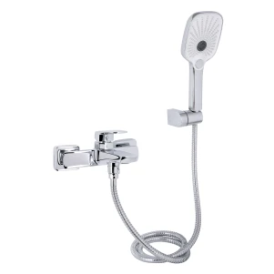 Смеситель для ванны Qtap Tern (c душевым гарнитуром) QTTER259CRM47586 Chrome