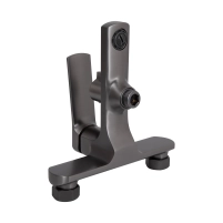 Смеситель для ванны Qtap Slavonice (c душевым гарнитуром) QTSLV259GMB48035 Gunmetal Black PVD - 3 фото