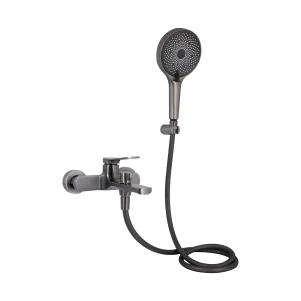 Змішувач для ванни Qtap Slavonice QTSLA259BLM45918 Black Matt