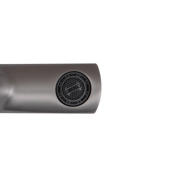 Смеситель для ванны Qtap Slavonice (c душевым гарнитуром) QTSLV259GMB48035 Gunmetal Black PVD - 5 фото